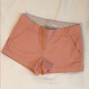 J. Crew 3” Peach Broken-In Chino Shorts